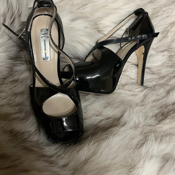 Black platform stiletto size 7 - Picture 1 of 4